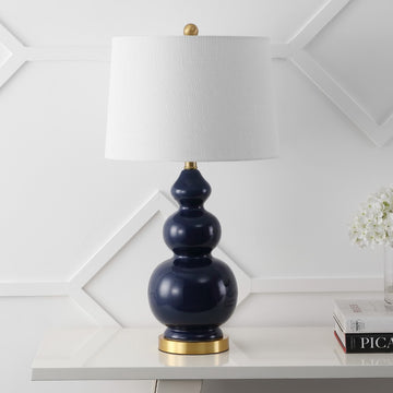 Bowen 27.5" Ceramic LED Table Lamp - JONATHAN Y